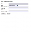 Menu Module