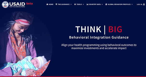 Screenshot of Accelerate site